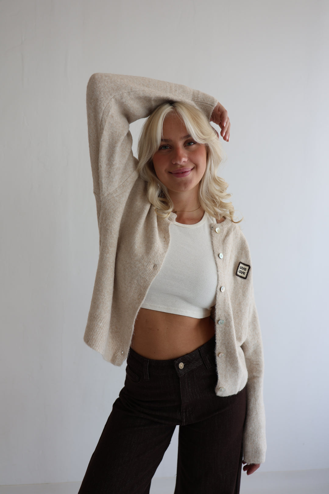 Strickjacke Love is Love