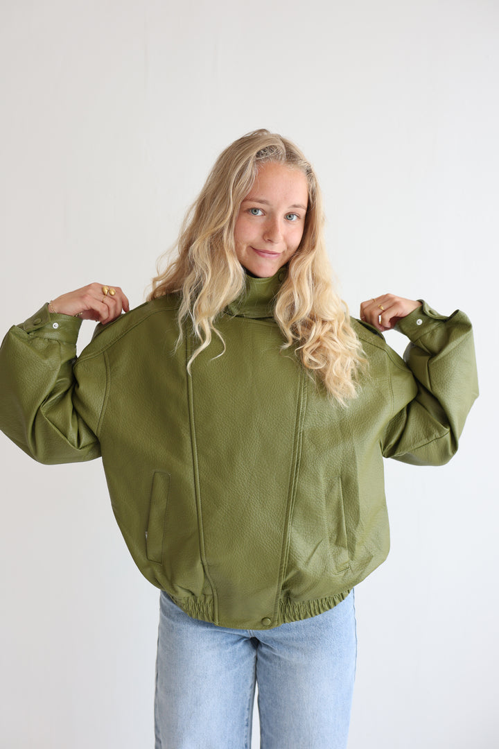 Oversize Bikerjacke Milano