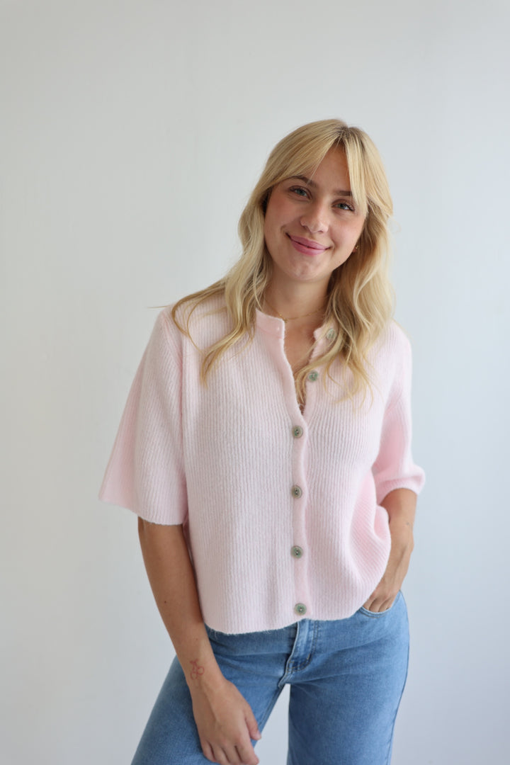 Kurzarm Cardigan Jolina