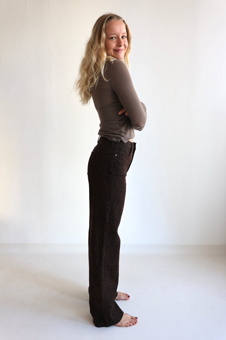 Straight Fit Jeans Wild Choco