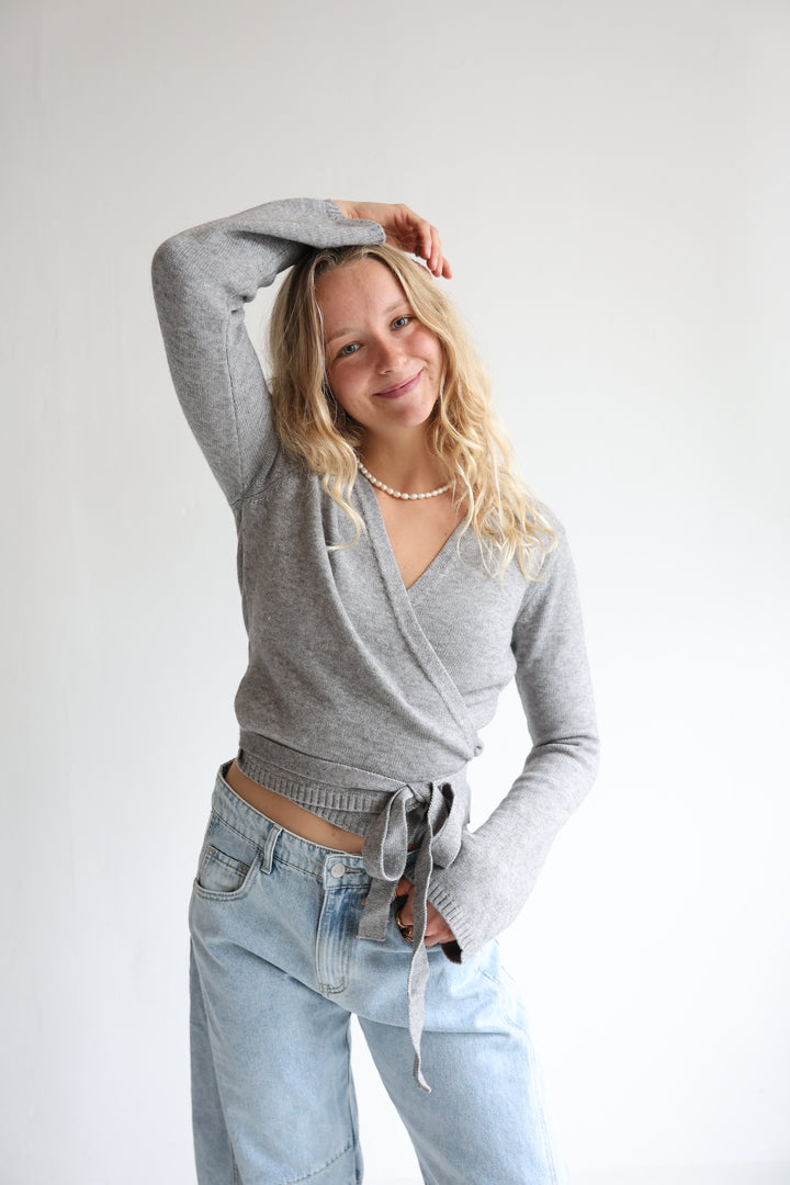 Soft Lounge Wickelcardigan