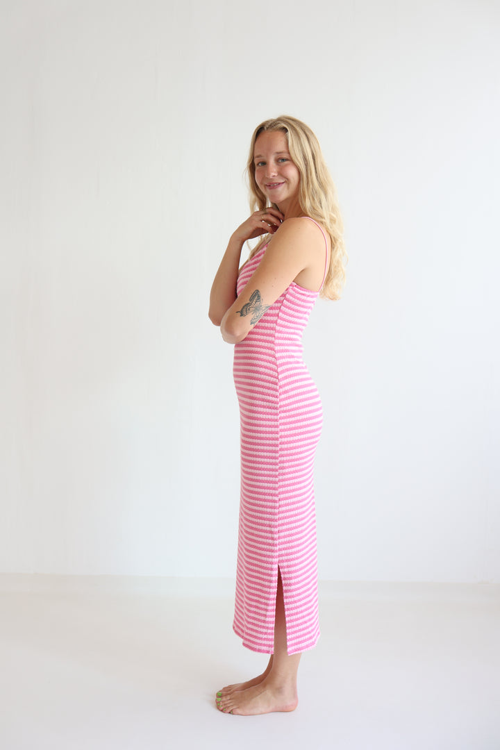 Striped Knit Dress