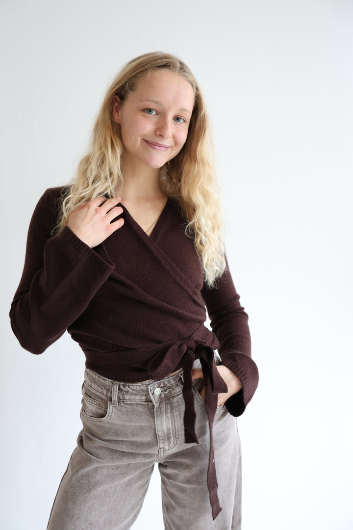 Soft Lounge Wickelcardigan