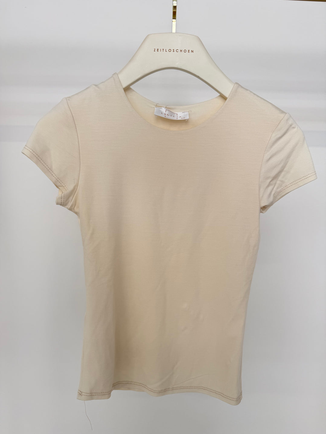 T-SHIRT SIMPLY SEAMLESS CREME (B-WARE)