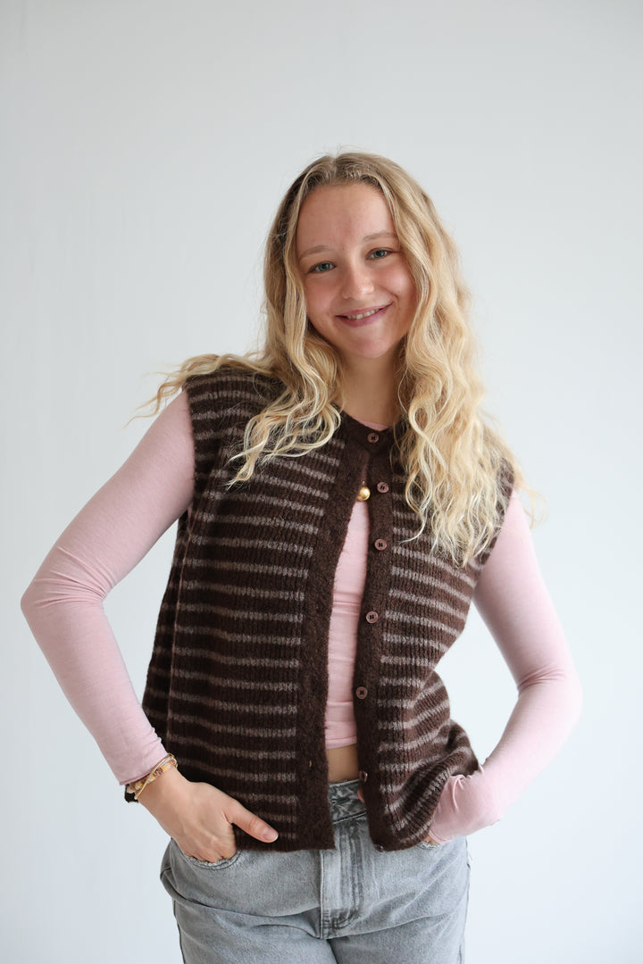 Gestreifte Weste Josephine
