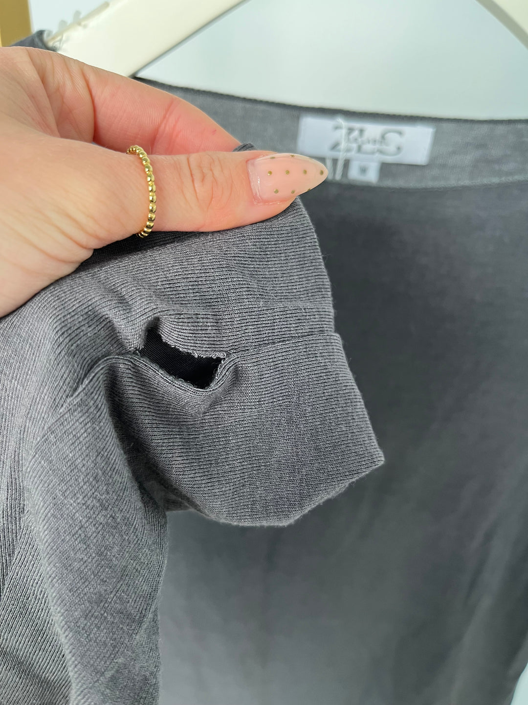 INFINITY COMFORT LONGSLEEVE DARK GREY GR. M (B-WARE)