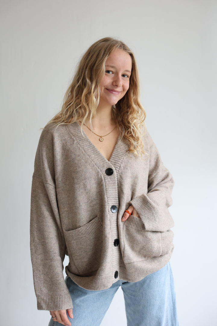 Oversize Cardigan Casual Love