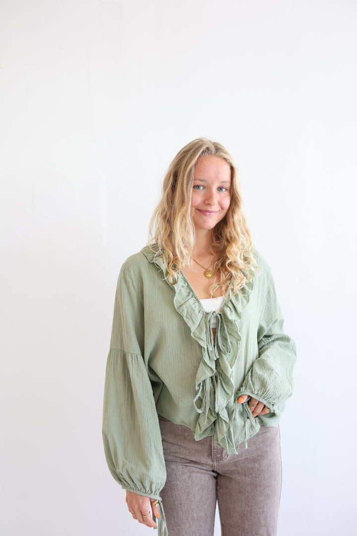 Rüschenbluse Leyla