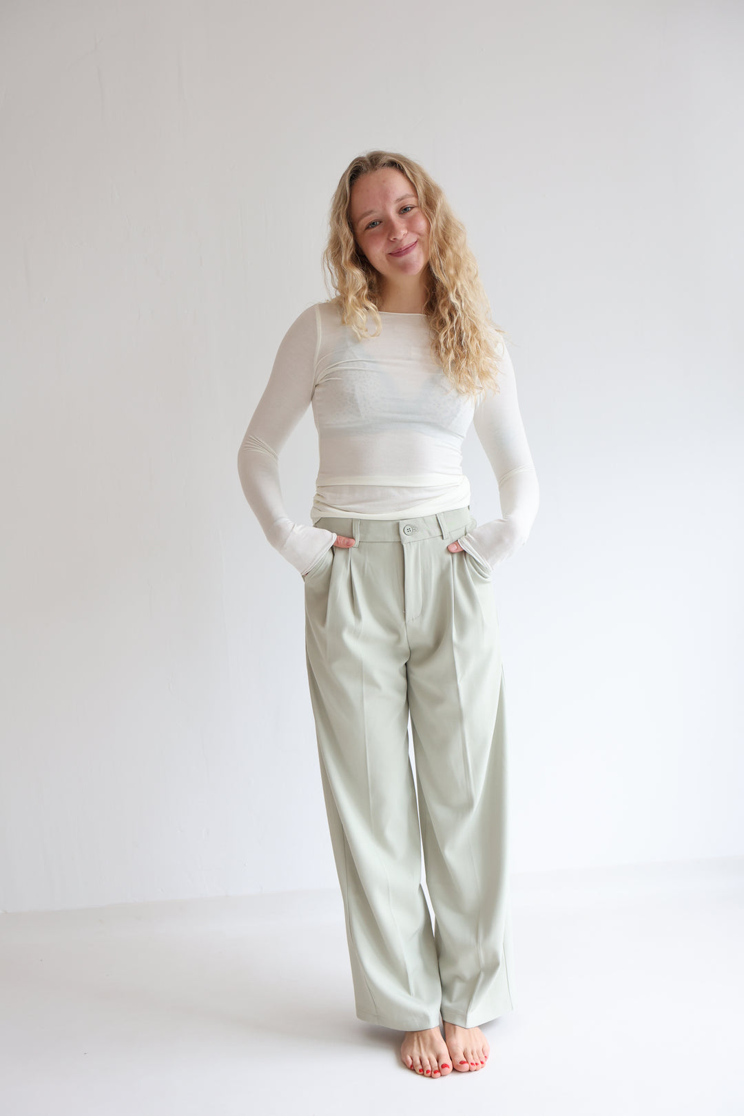 Bundfaltenhose Relaxed Fit