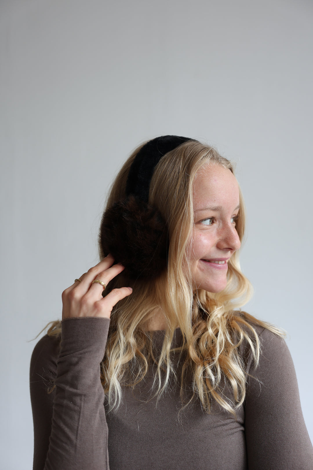 Ohrenwärmer mit Leoprint