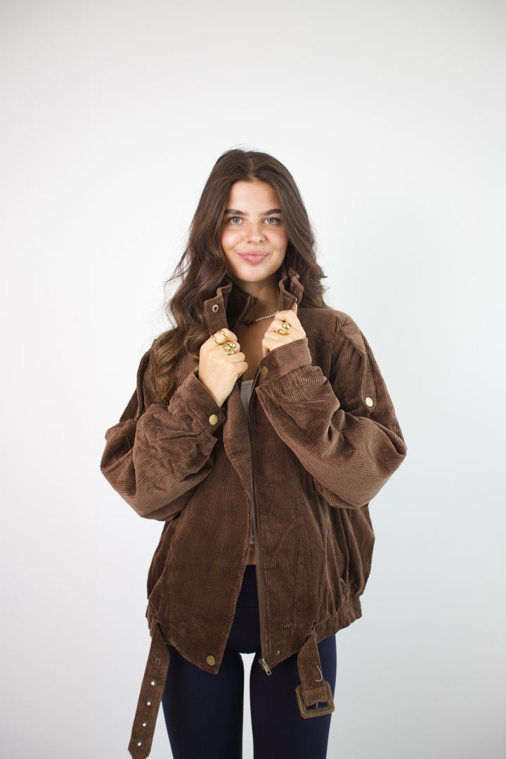 Windswept Cord Jacket