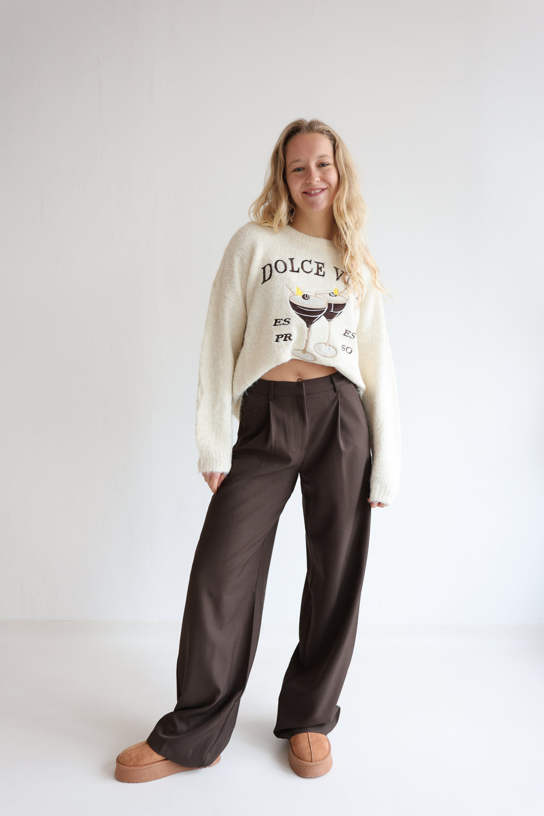 Bundfaltenhose Casual Look