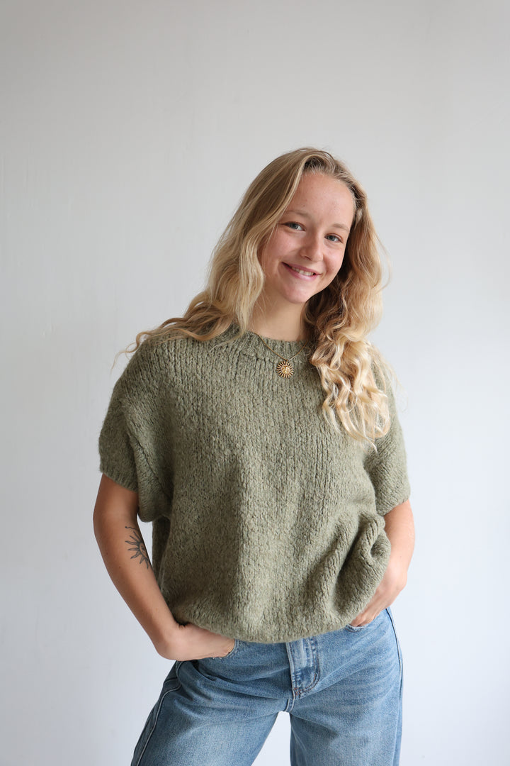 Kurzarm Oversize Pullover Merve