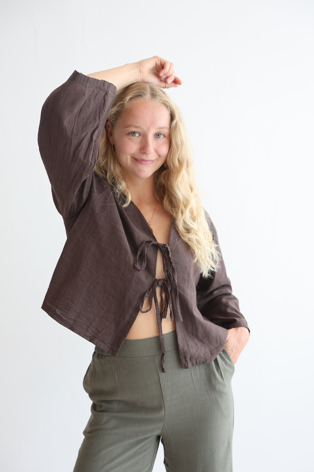 Leinenbluse Liz