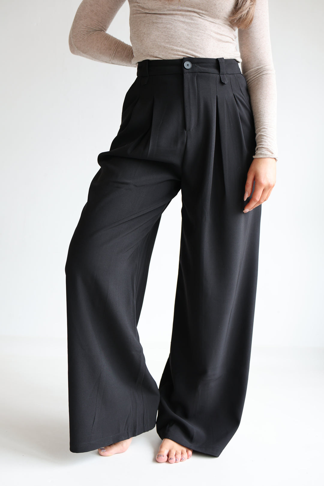 Bundfaltenhose Serena