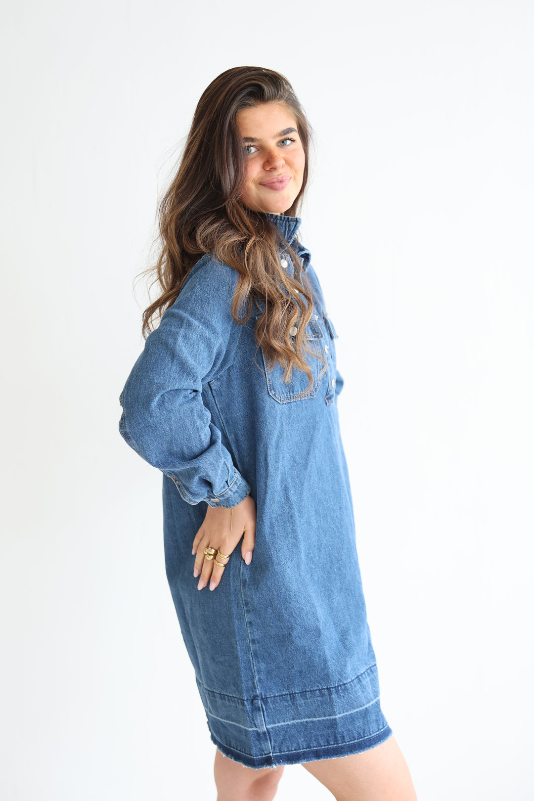 Casual Denim Dress