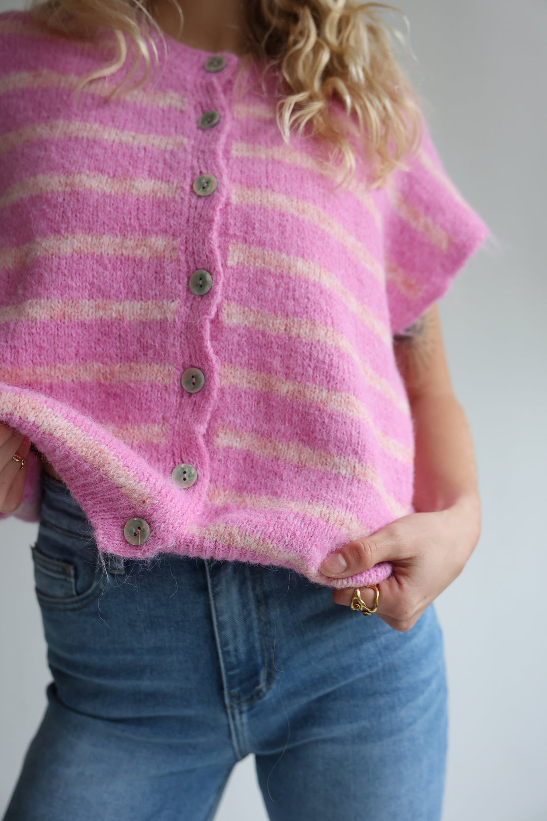 Gestreifte Weste Cosima