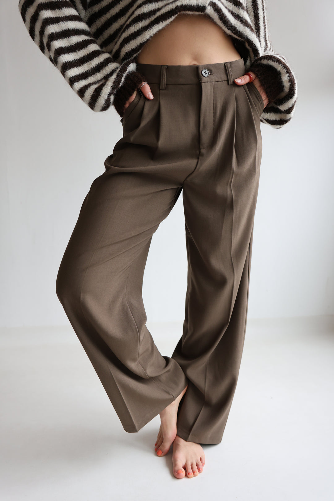 Bundfaltenhose Relaxed Fit
