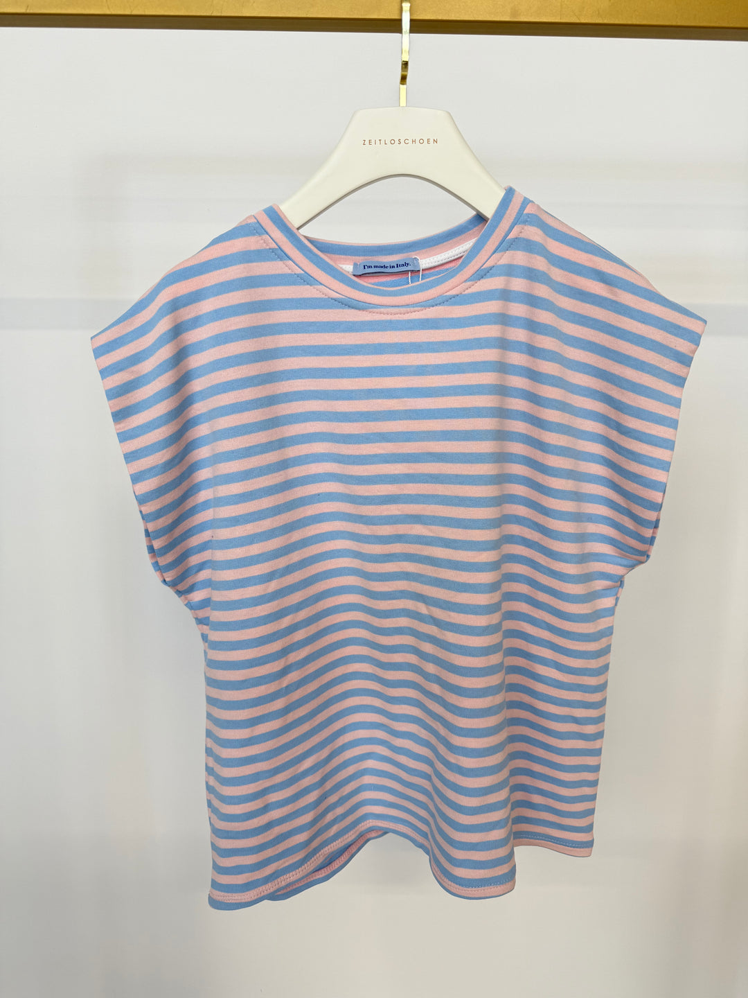 RELAXED LINES TEE SOFT BLUE (B-WARE)