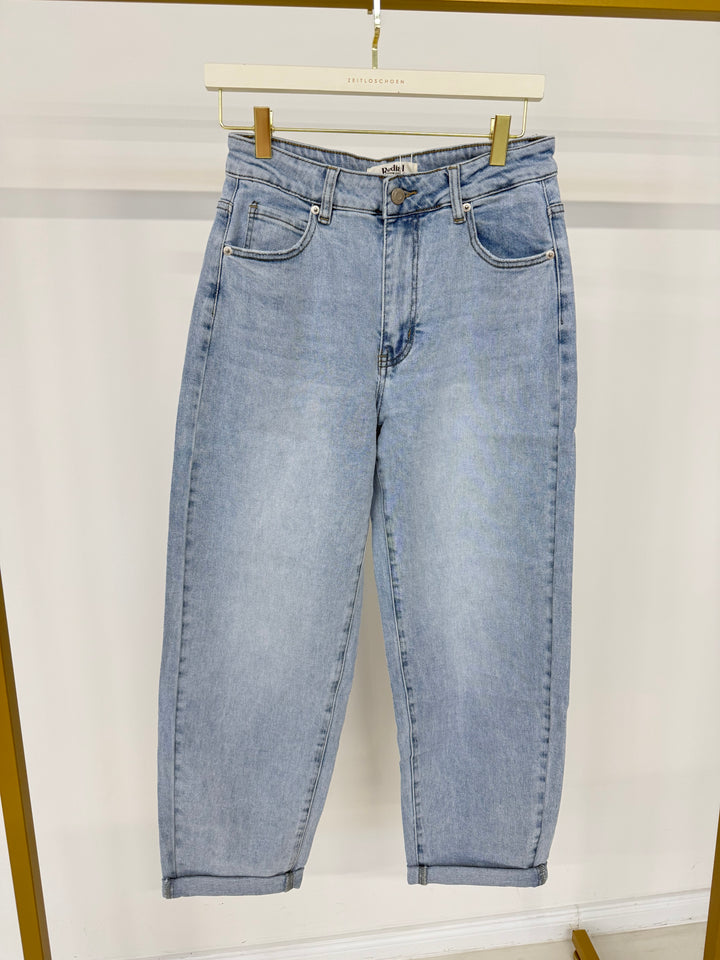 LOOSE FIT MOM JEANS NAYLA DENIM BLUE GR.M/38 (B-WARE)