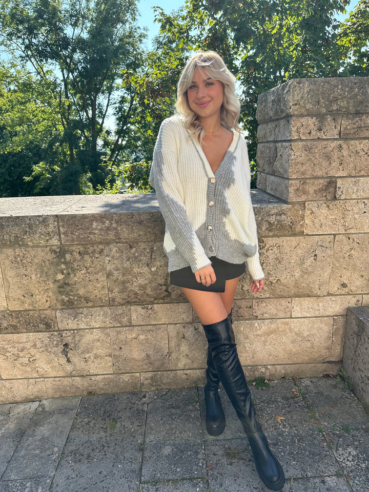 Oversize Cardigan Two Colors