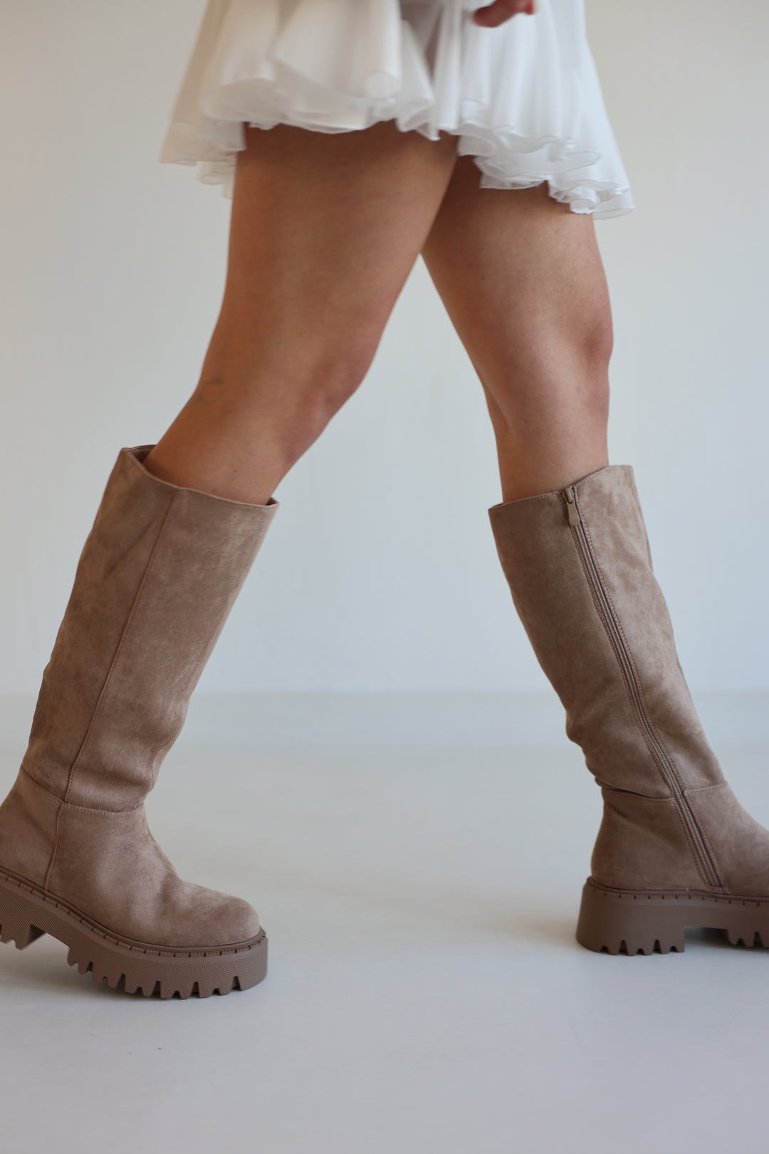 Soft Touch Platform Boots
