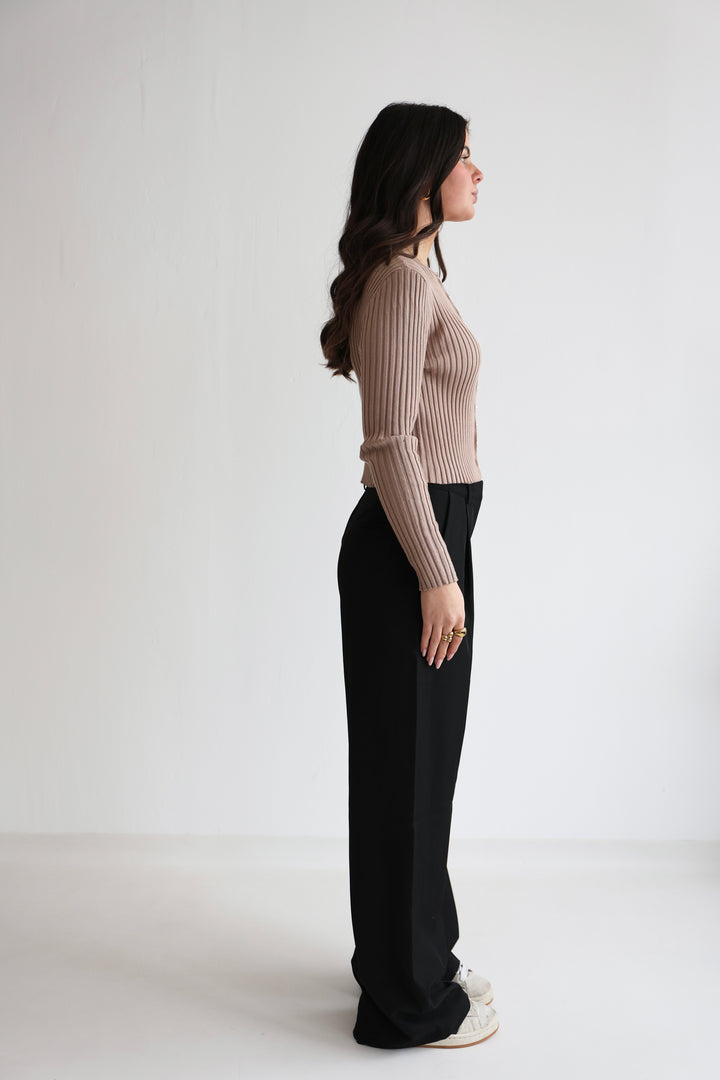 Bundfaltenhose Casual Look