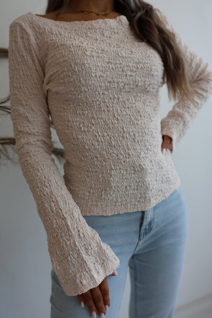 Longsleeve mit Struktur Ina