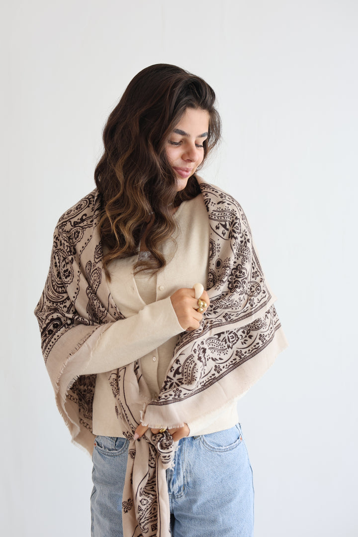 Bohemian Bloom Scarf