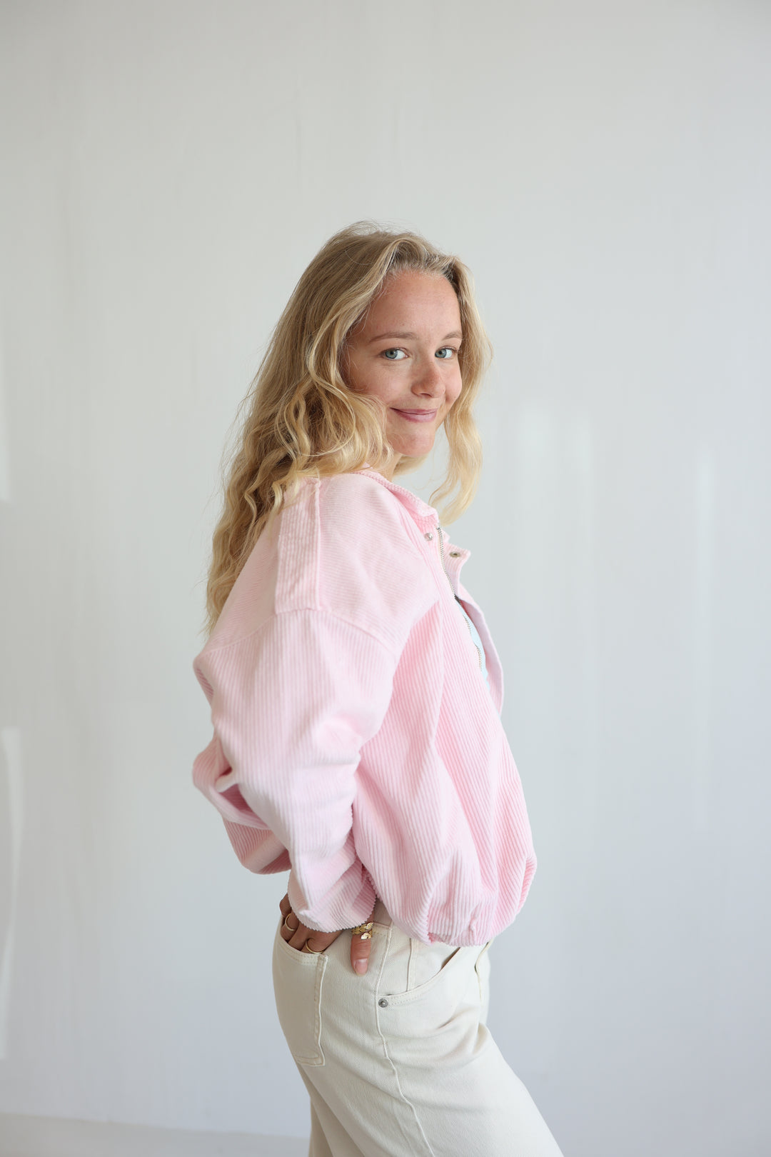 Cord Bomber Jacket
