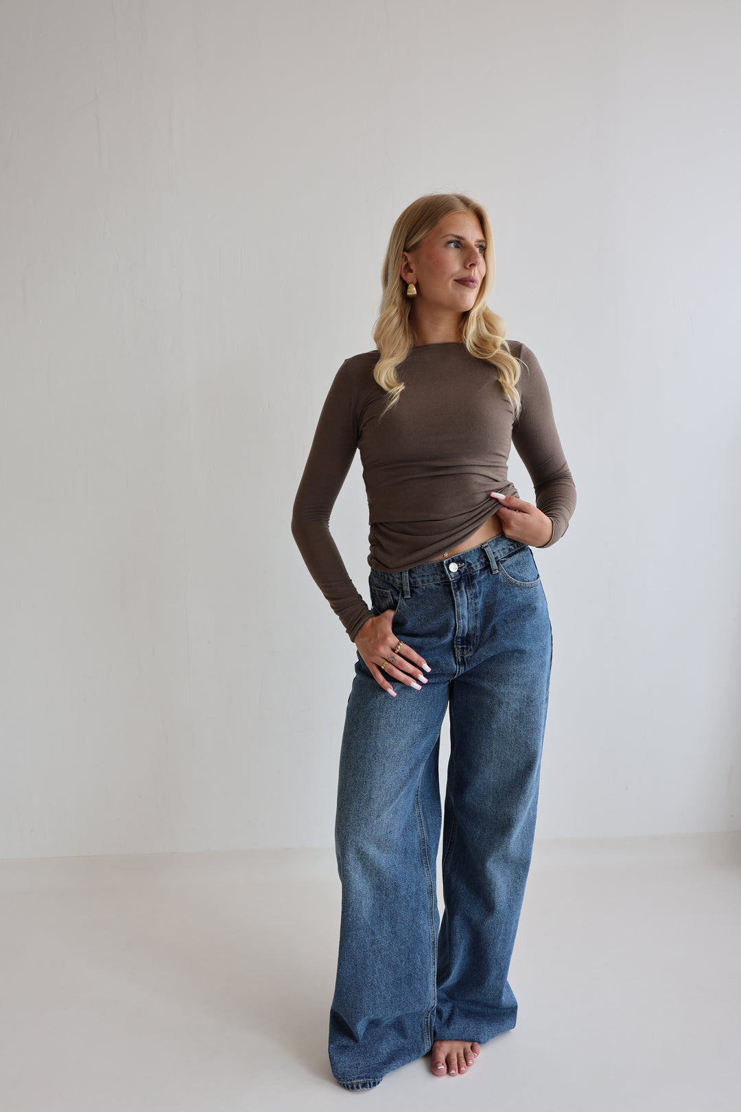 Cashmere Longsleeve Liliana (einfarbig)