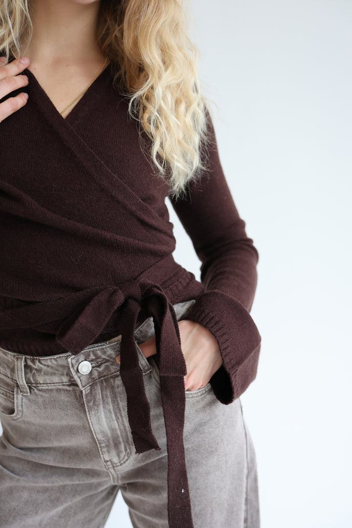 Soft Lounge Wickelcardigan