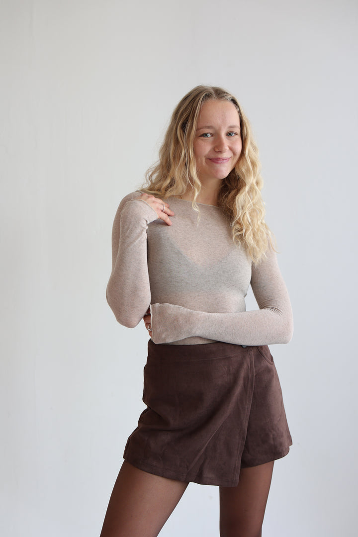 Cashmere Longsleeve Liliana (einfarbig)