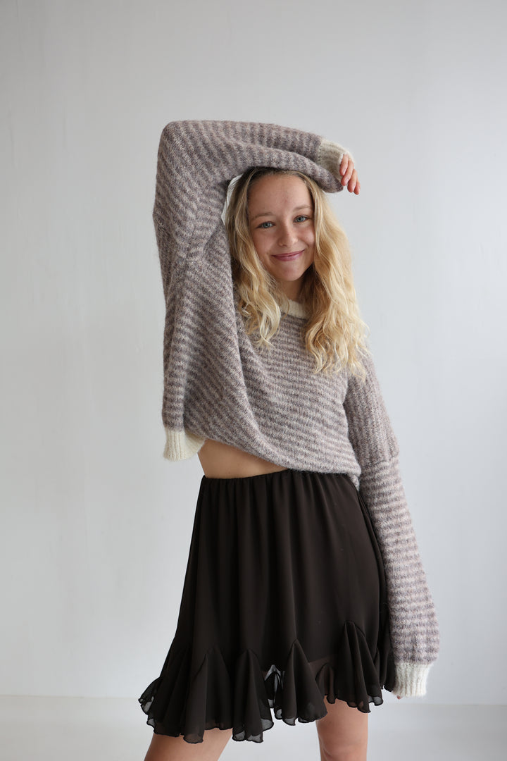 Gestreifter Pullover Moodline Knit