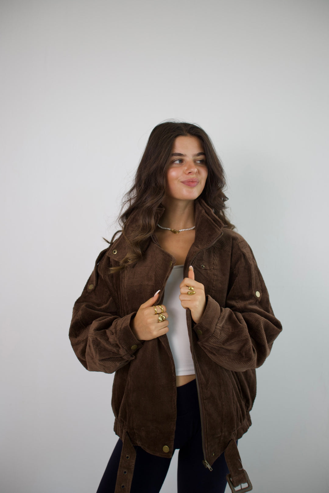 Windswept Cord Jacket