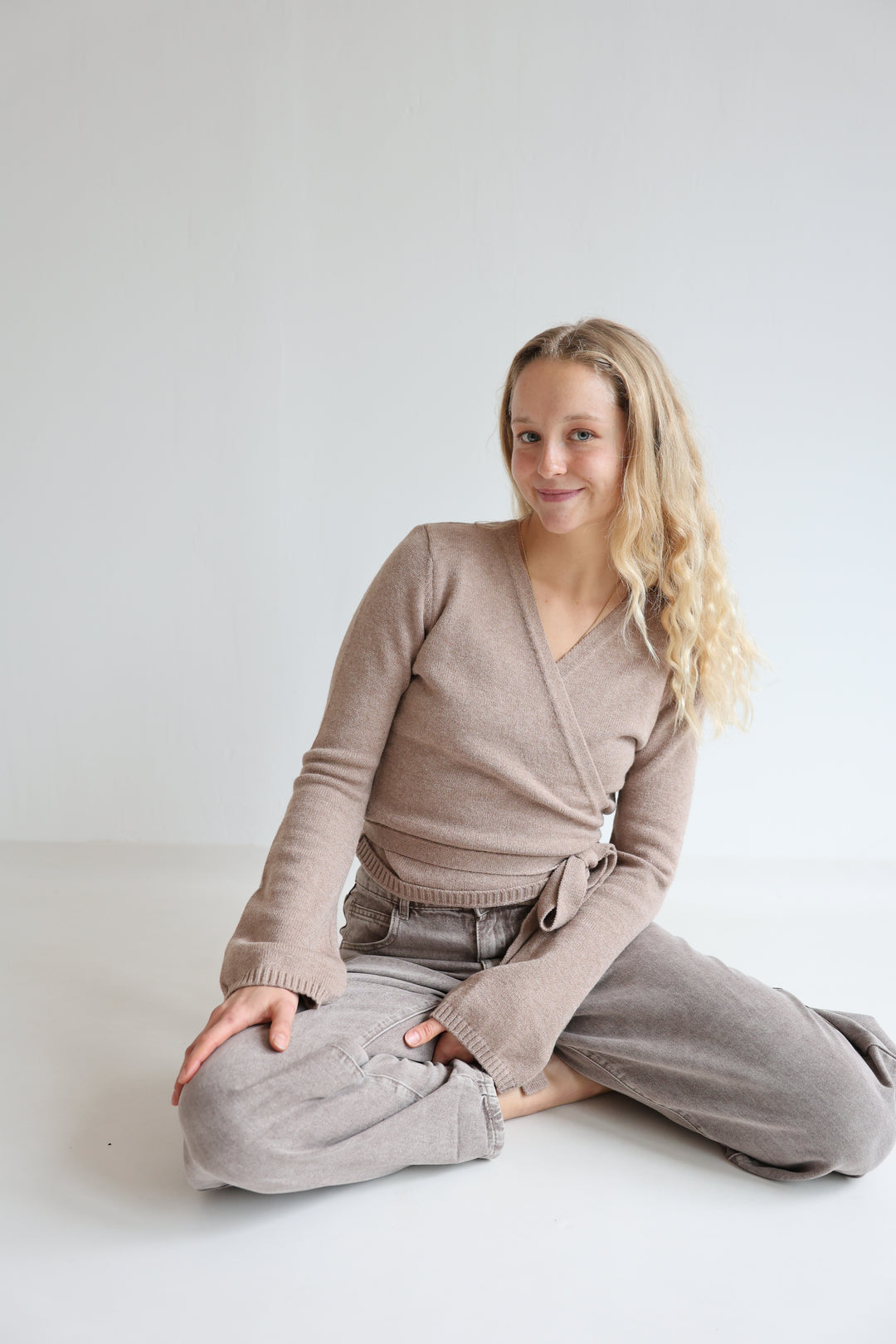 Soft Lounge Wickelcardigan