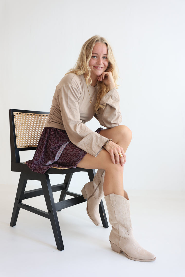 Saddle Sand Cowboy Boots