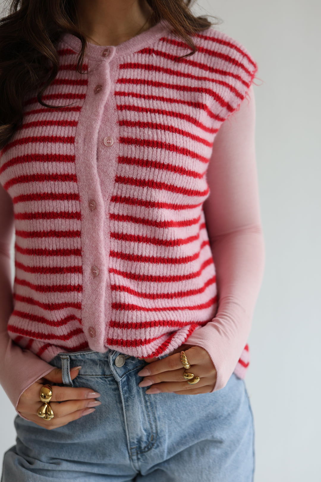 Gestreifte Weste Josephine