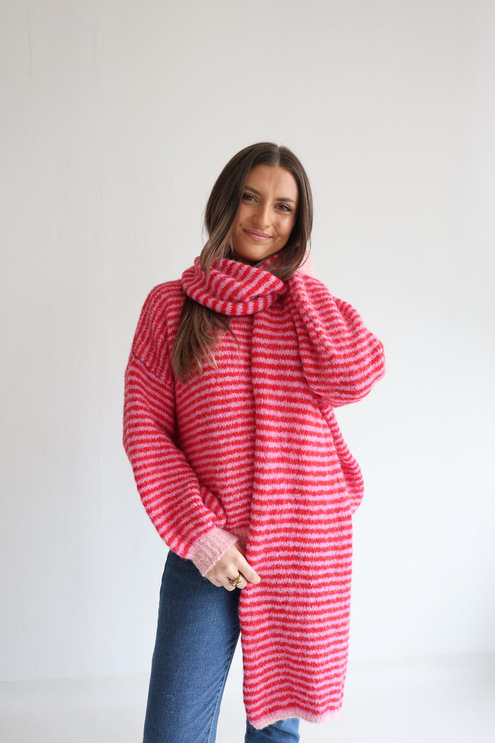 Gestreifter Schal Moodline