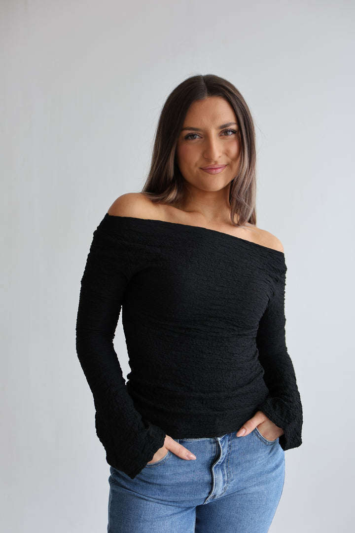 Longsleeve mit Struktur Ina