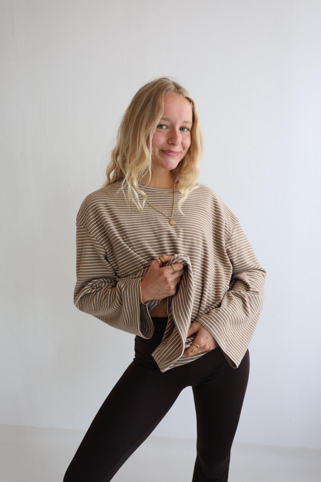 Gestreiftes Longsleeve Striped Soul