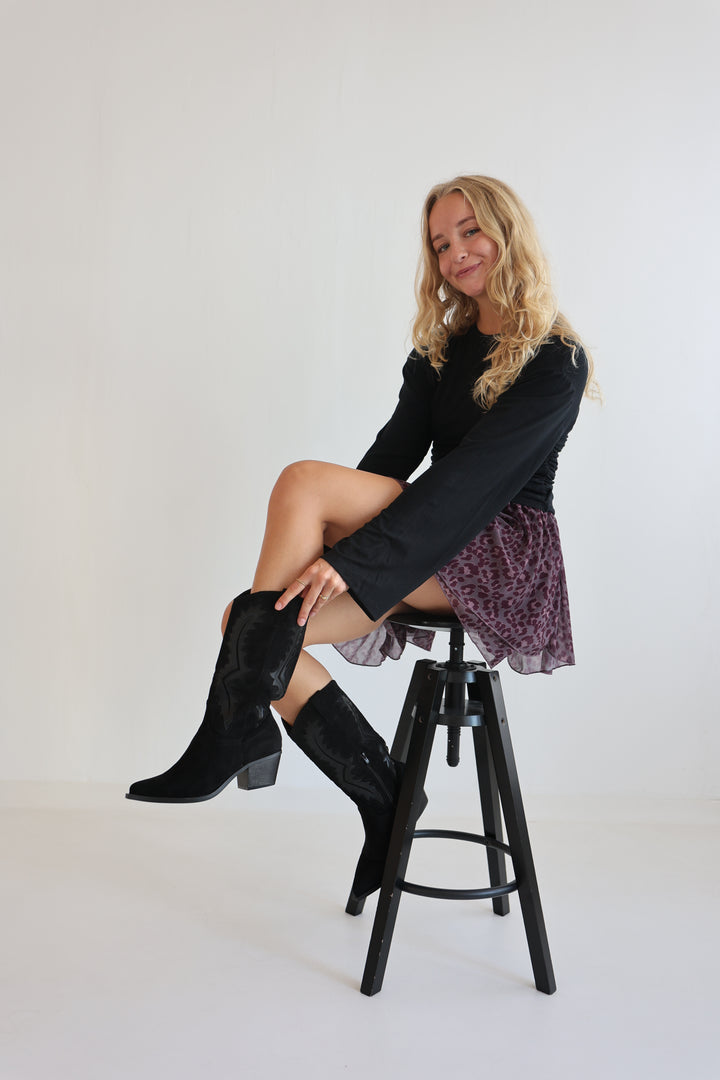 Black Moon Cowboy Boots