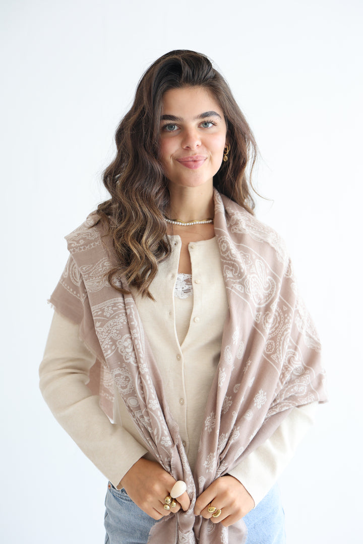 Bohemian Bloom Scarf