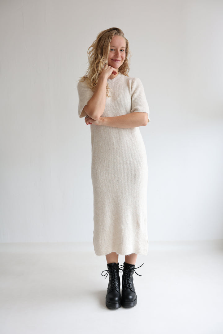 Langes Strickkleid Nuna