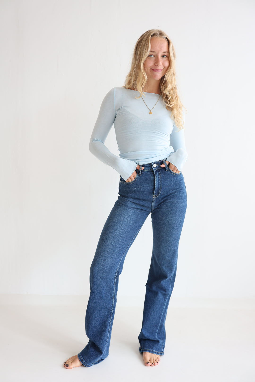 Mila Extra Long Straight Fit Jeans