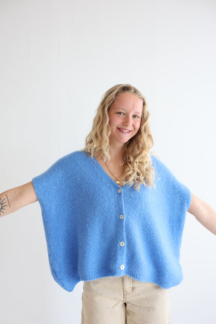 Lockere Pullunder-Weste Gina