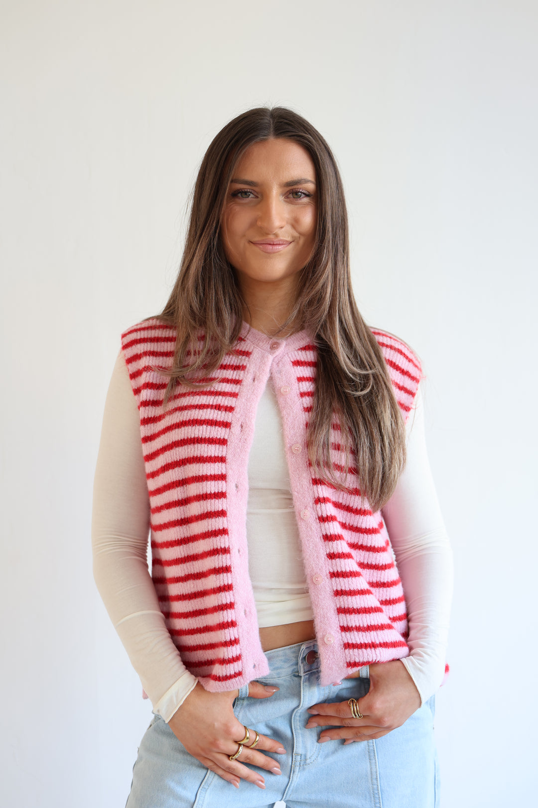 Gestreifte Weste Josephine