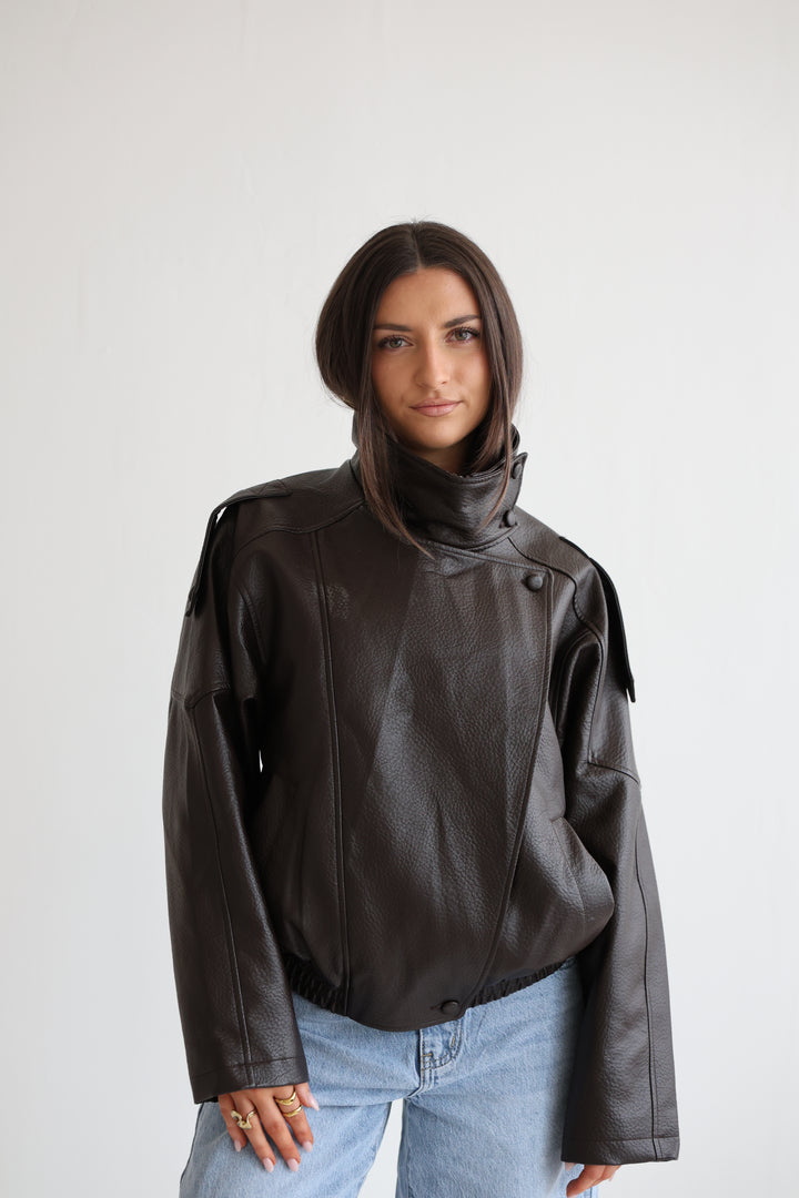 Oversize Bikerjacke Milano