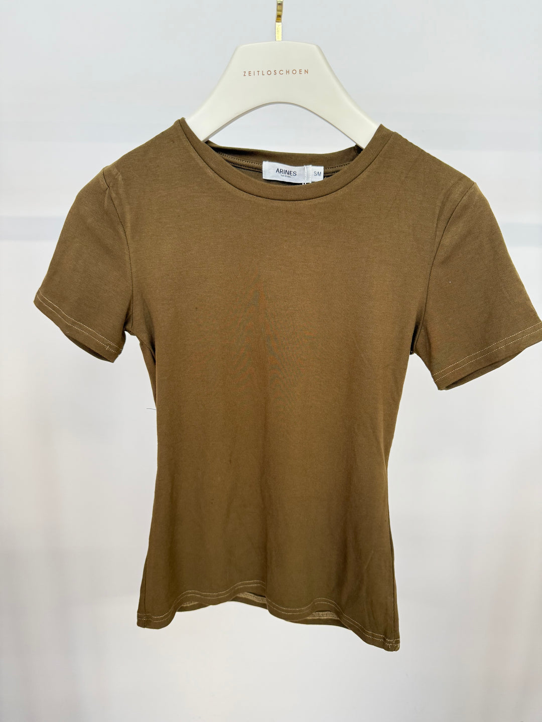 ESSENTIAL BASIC T-SHIRT OLIV GR.S/M (B-WARE)