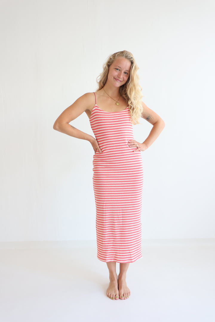 Striped Knit Dress